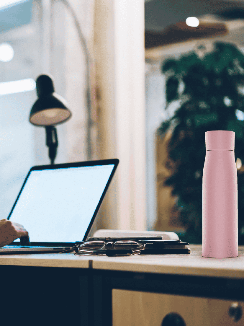 Self-Cleaning Bottle