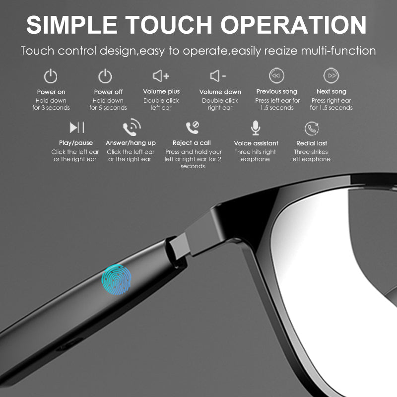 Smart Glasses – Touch Control